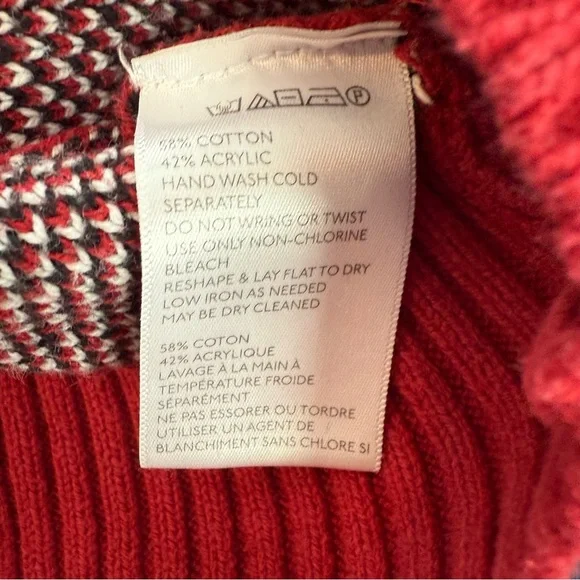 Urban Outfitters Oversized Red Tartan Dog Crewneck Sweater, Size S - Picture 7 of 7